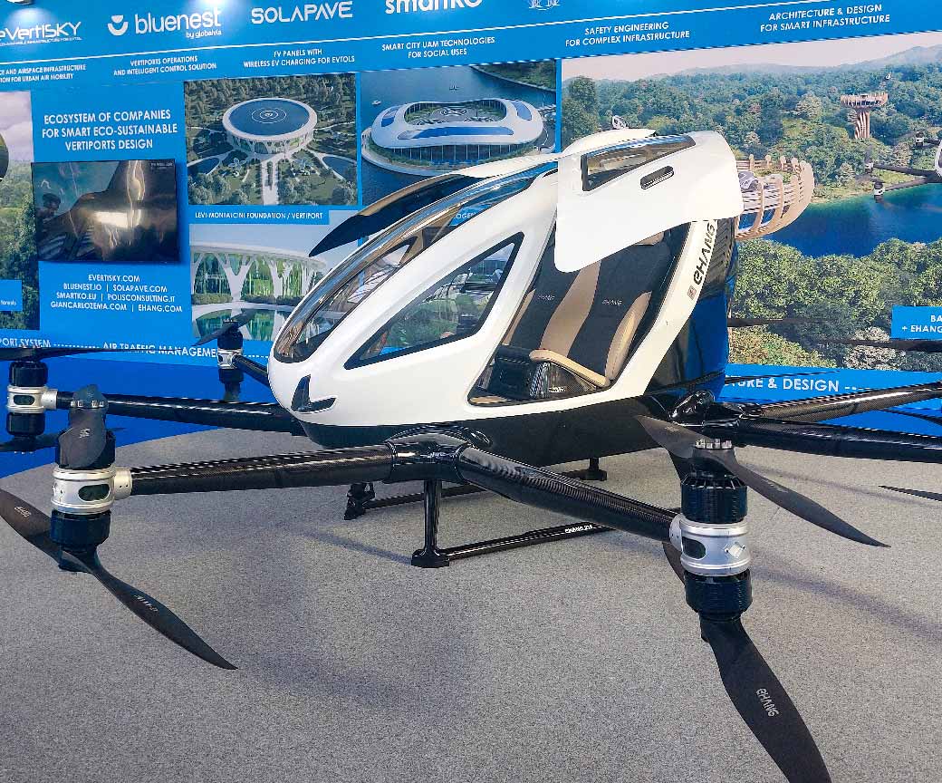 Drone per trasporto persone